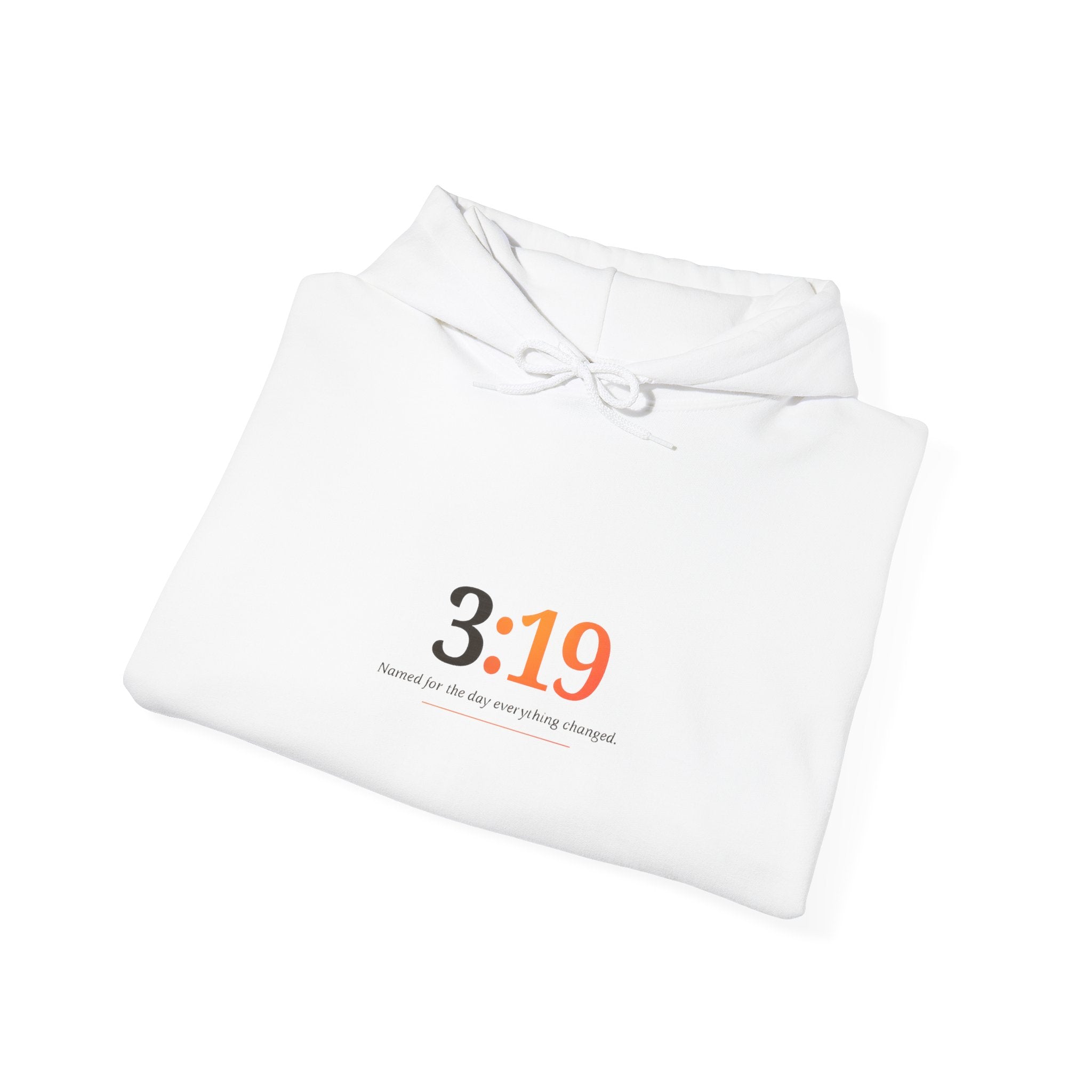 3:19 Unisex Heavy Blend™ Hooded Sweatshirt.
