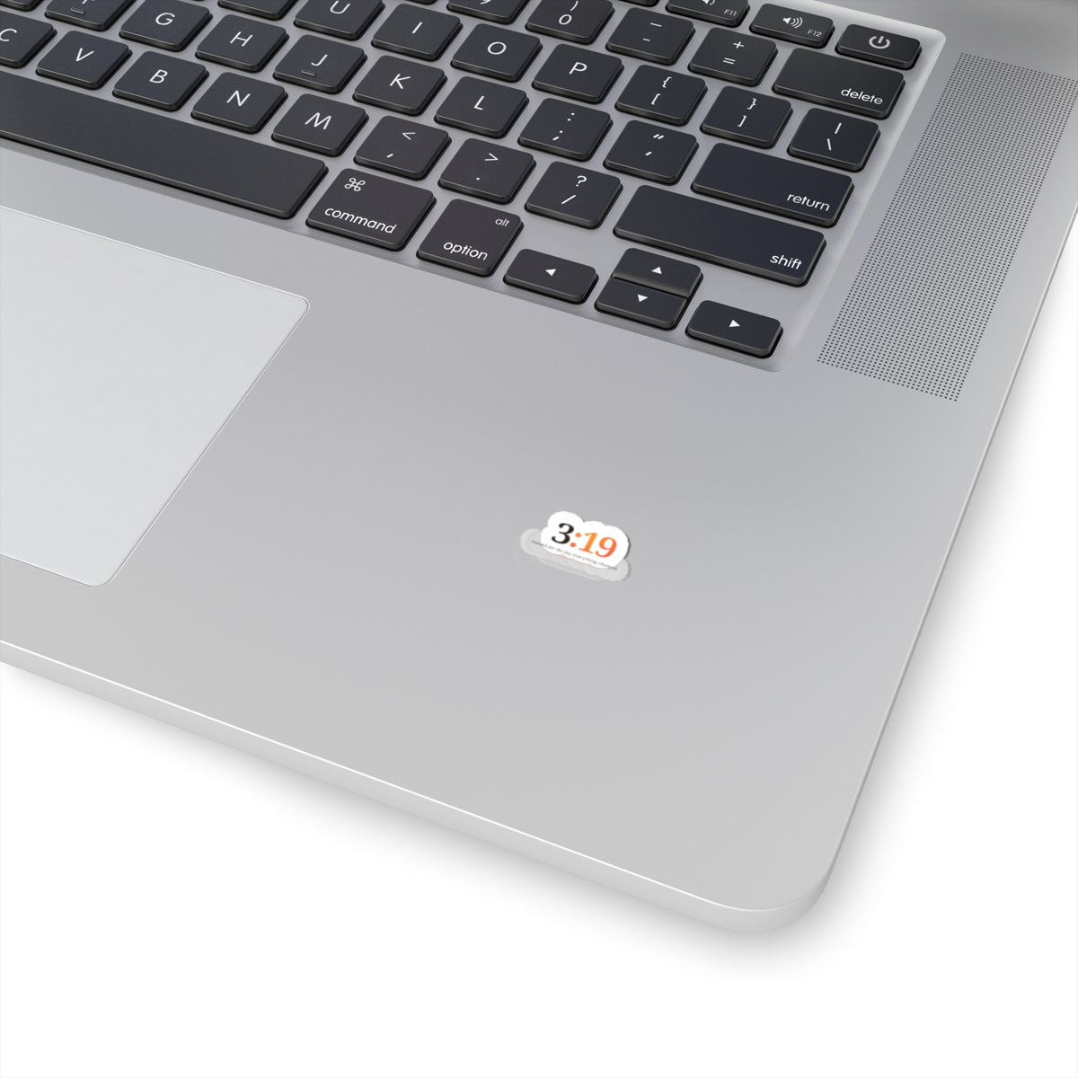 3:19 Scripture Sticker — Small Christian Faith Decal for Laptops, Water Bottles & Journals